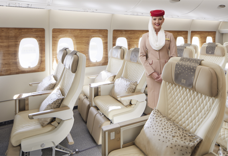 Nieuwe Premium Economy Class Emirates