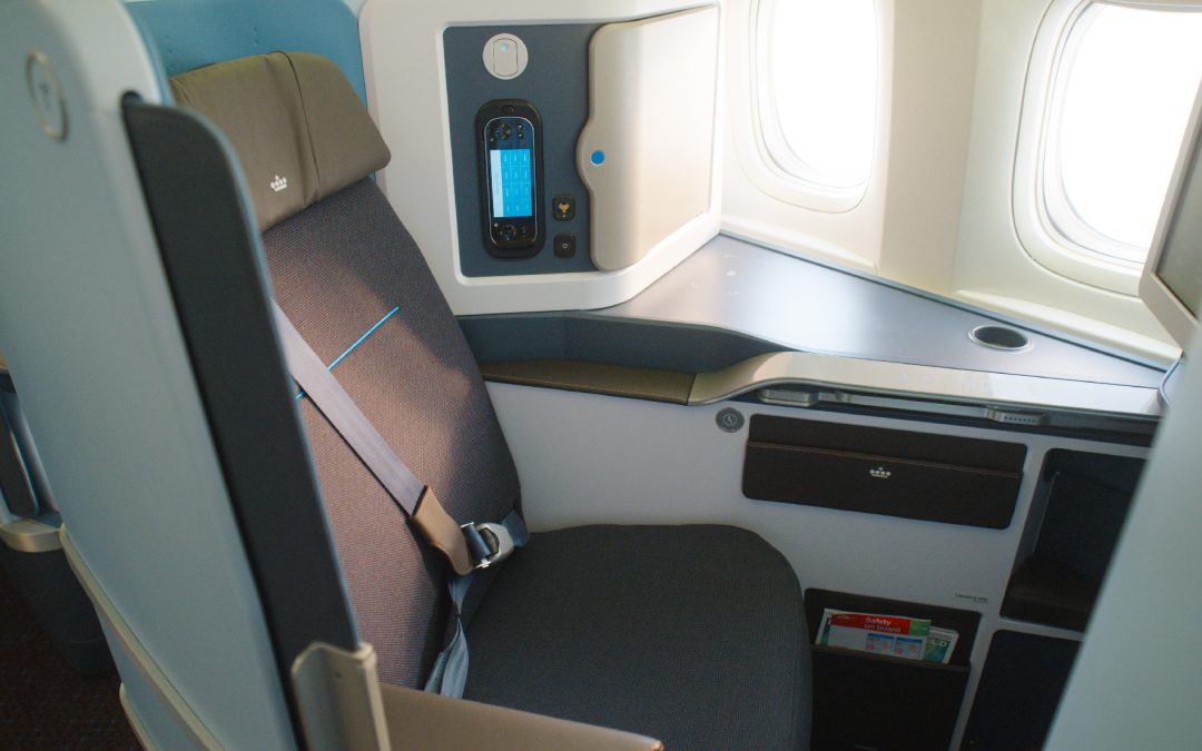 Nieuwe World Business Class stoelen bij KLM